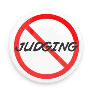 no judging